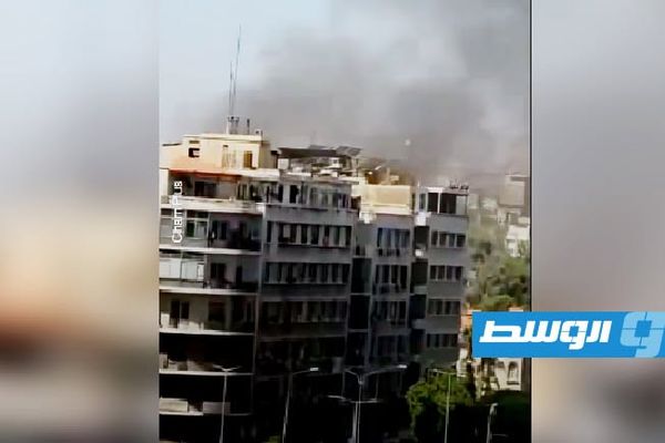 دوي انفجار قوي في دمشق تزامنا مع زيارة الرئيس الفرنسي