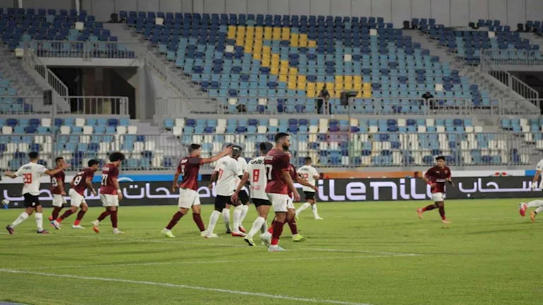 لحظة بلحظة.. الزمالك 1 ضد 0 سيراميكا كليوباترا