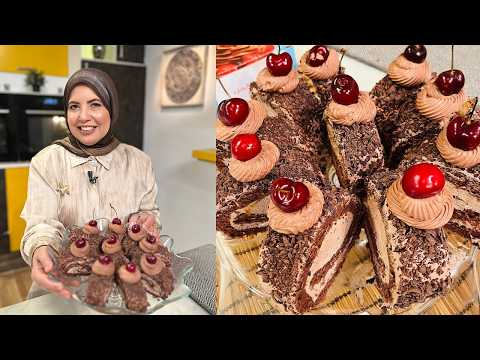 العزومة مع الشيف فاطمة أبو حاتي | سويسرول الشوكولاتة - تطبيقات وأسئلة المتابعين على السوشيال ميديا