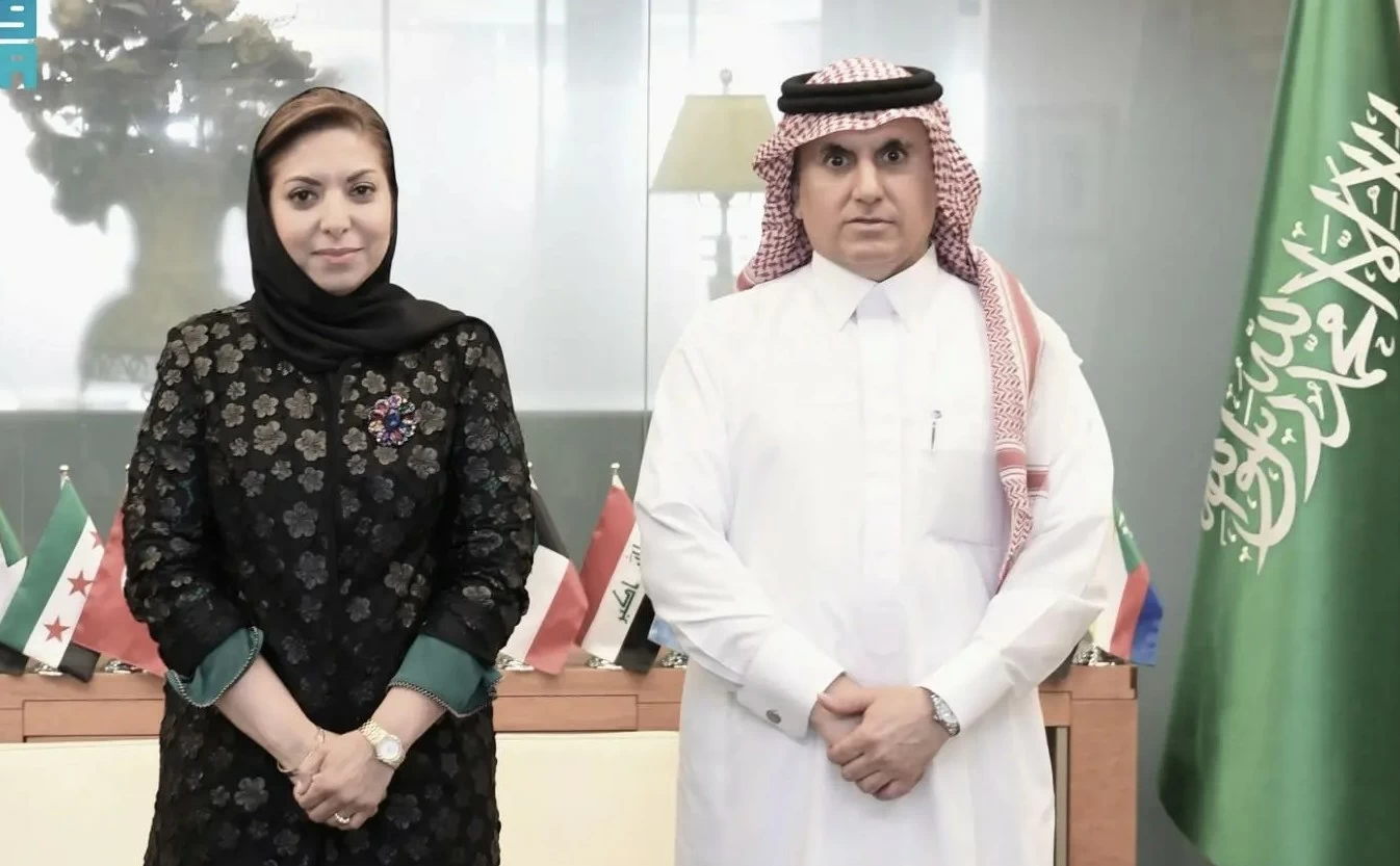 مندوب المملكة الدائم لدى جامعة الدول العربية يلتقي المديرة التنفيذية لمنظمة تنمية المرأة