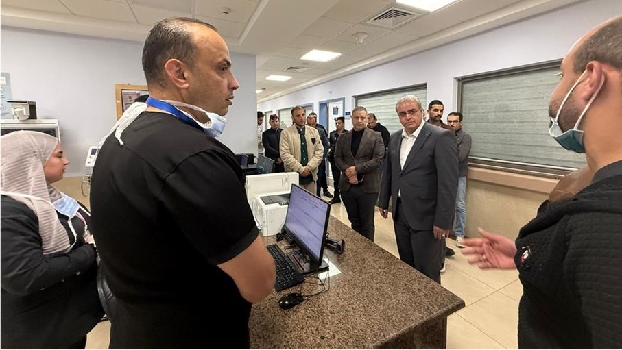 وزير الصحة يتفقد عدداً من المراكز الصحية في الطفيلة والكرك