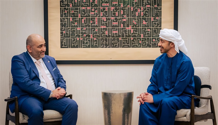 عبدالله بن زايد ونائب رئيس البوندستاغ الألماني يبحثان تداعيات الاعتداءات الإيرانية