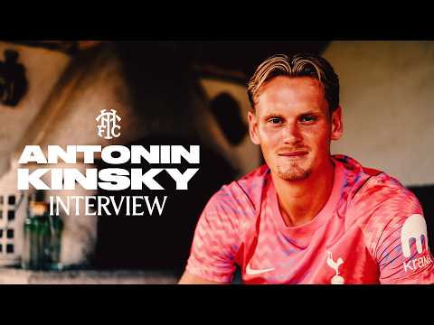 “There is a lot to come in the next season.” Antonin Kinsky commits his future to Spurs!