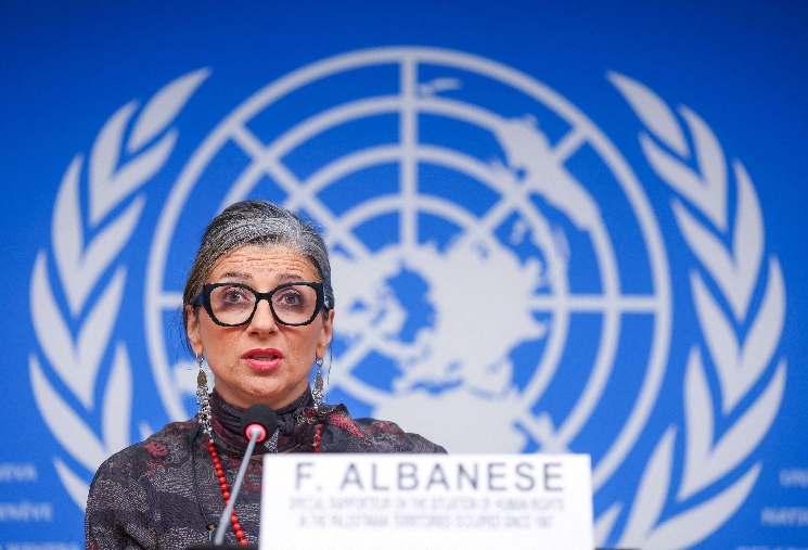 المقررة الأممية ألبانيزي تنسحب من مهرجان عالمي رفضا للتطبيع مع الاستيطان