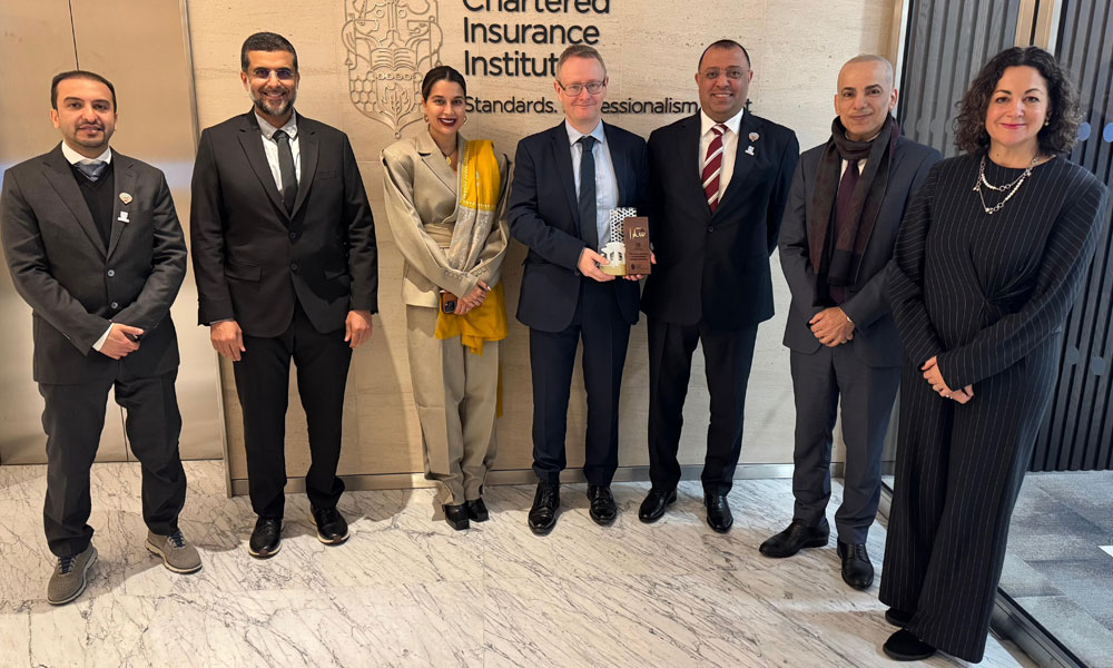 وحدة تنظيم التأمين تبحث في لندن مع مؤسسة شارترد للتأمين “CII” تأهيل الكوادر الوطنية