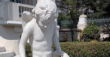 بمناسبة عيد الحب.. شاهد تمثال كيوبيد فى بهو متحف محمود خليل وحرمه