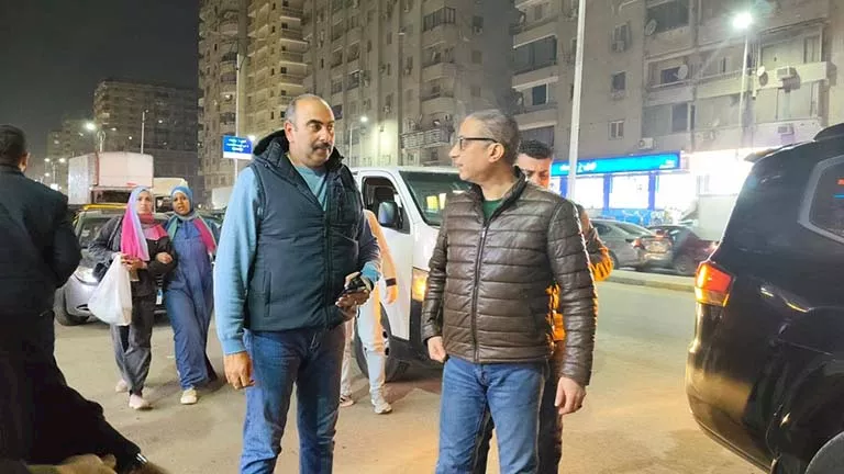 حملات مكبرة لرفع الإشغالات والتعديات على الطريق العام بالجيزة