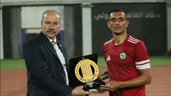 غنام محمد رجل مباراة مودرن سبورت وكهرباء الإسماعيلية بالدوري