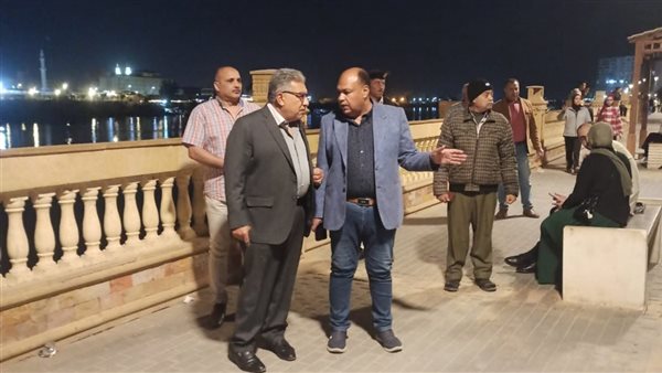 محافظ الدقهلية يتفقد أعمال إنشاء غرفة عمليات وتأمين بممشى المنصورة ​