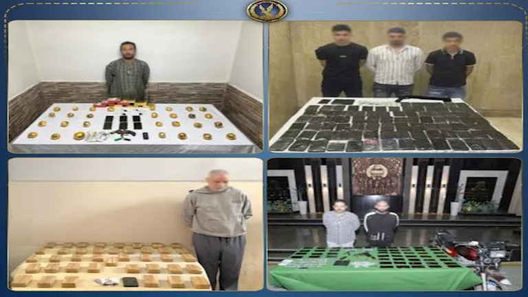 مصرع 3 عناصر إجرامية بالقليوبية.. وضبط مخدرات بـ76 مليون جنيه
