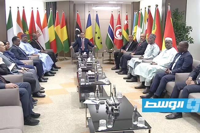 الدبيبة يفتتح مقر تجمع الساحل والصحراء بطرابلس