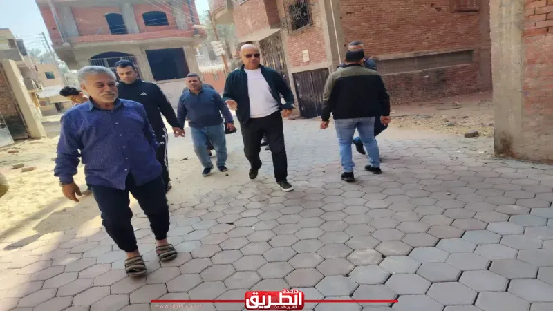 3.3 مليون جنيه لرصف شوارع القرين ضمن خطة 2025/2026