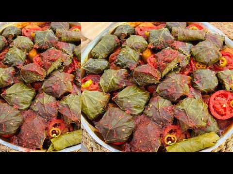 طريقة عمل ورق عنب بالكفتة | البلدي يوكل مع الشيف نونا