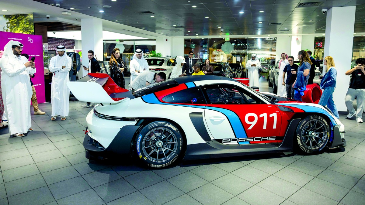 ‫ مركز بورشه الدوحة يوفر لزواره فرصة استكشاف سيارة 911 GT3 RS Rennsport الفريدة في قطر