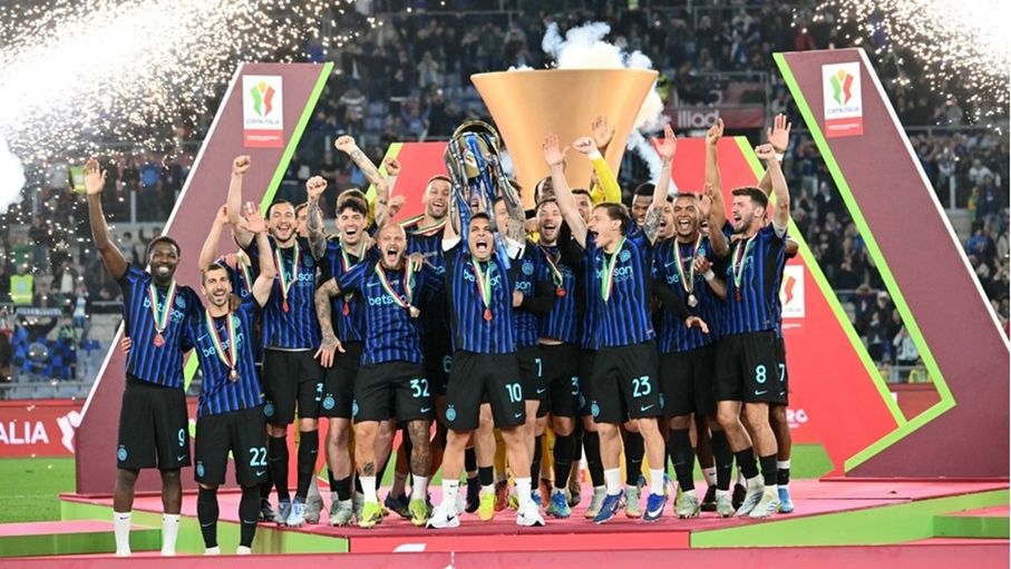 قصة مثيرة لفريق إنتر ميلان قي تاريخ كأس إيطاليا