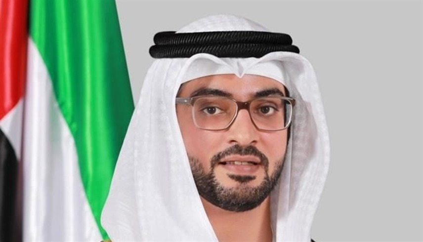 سلطان بن حمدان يهنىء هزاع بن زايد بفوز العين بدوري المحترفين