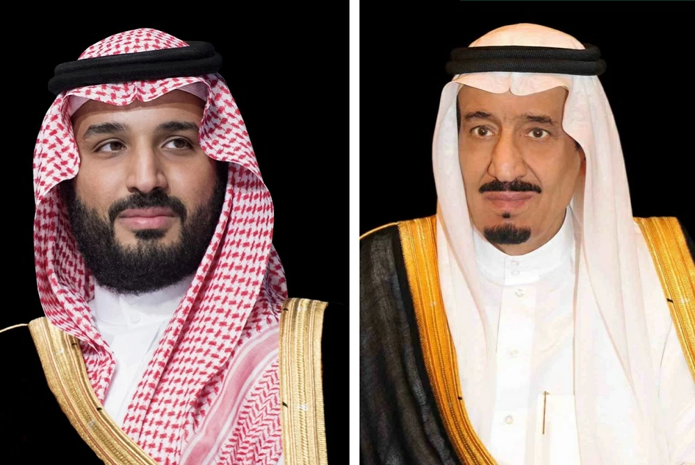 خادم الحرمين وولي العهد يتلقيان برقيات تهانٍ من قادة الدول الإسلامية بمناسبة بعيد الأضحى