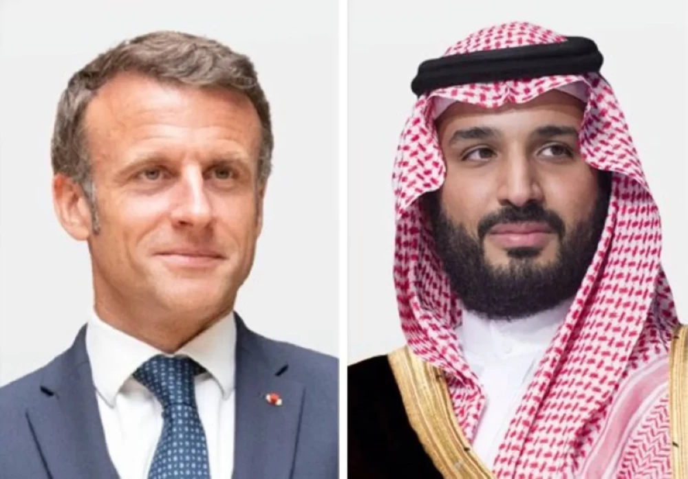 تلقى اتصالا من الرئيس الفرنسي ..ولي العهد: اتخاذ المملكة جميع الإجراءات للدفاع عن أراضيها