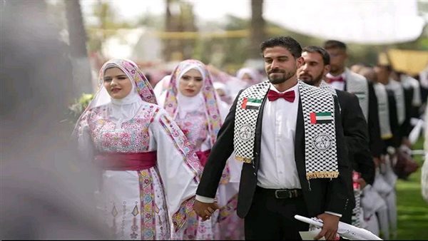مفيدة شيحة: 150 عريس وعروسة في غزة مشهد يهز القلوب|فيديو