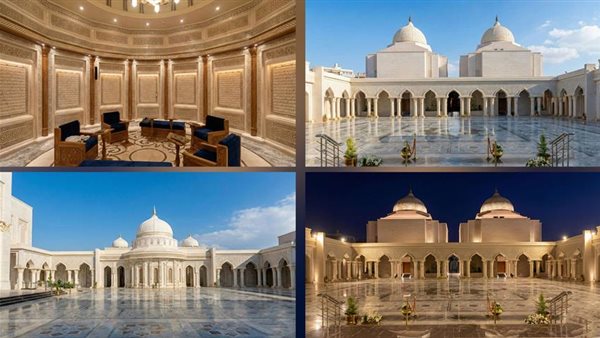 5 معلومات عن مسجد العزيز الحكيم بالمقطم، أحدث الافتتاحات الرئاسية (صور)