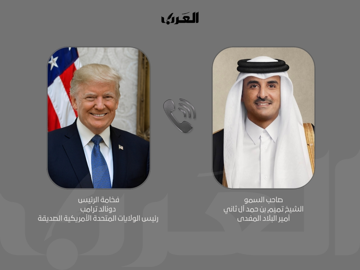 ‫ سمو الأمير يتلقى اتصالا هاتفيا من الرئيس الأمريكي