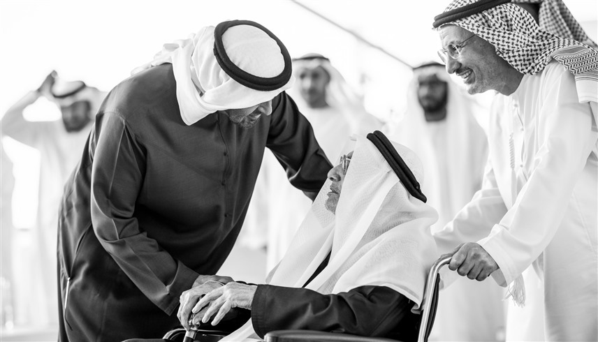 محمد بن زايد ناعياً الدكتور محمود القيسية: عمل بإخلاص مع الشيخ زايد وترك بصمة بارزة في مجال التربية والتعليم