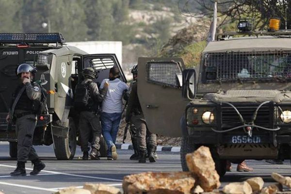 قوات الاحتلال الإسرائيلي تعتقل 9 فلسطينيين في مناطق متفرقة بالضفة الغربية