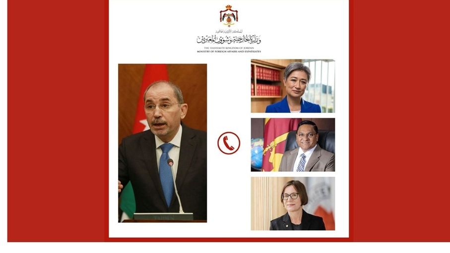 وزير الخارجية يتلقى اتصالات دولية تؤكد تضامنها مع الأردن