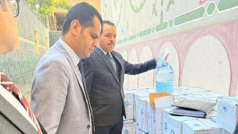 تفاصيل ضبط ماء زمزم مغشوش داخل مخزن بالدقهلية
