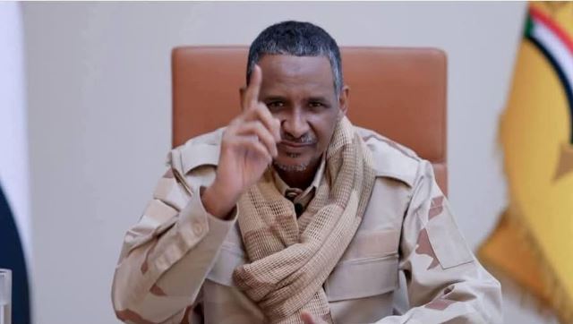 حميدتي يذكر بالسوء إيران وتركيا وقطر، بل يذكر بالسوء نصف دول الرُّباعية (السعودية ومصر)