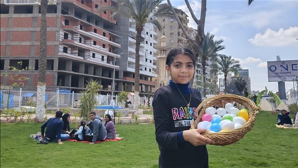 فرحة ولعب وألوان، أطفال الدقهلية يحتفلون بشم النسيم في جزيرة الورد وحديقة الأسرة (فيديو وصور)