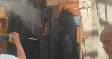 السيطرة على حريق محدود فى محل داخل السوق السياحى القديم بمدينة إسنا