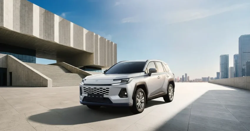 تويوتا راف 4 تصل الشرق الأوسط بنظام هايبرد من الجيل الخامس