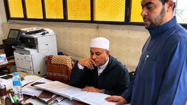مدير أوقاف الإسماعيلية في جولة مفاجئة على إدارة أوقاف التل الكبير
