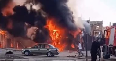 المهن التمثيلية تتابع حريق لوكيشن “بيت بابا 2” وتطمئن على فريق العمل