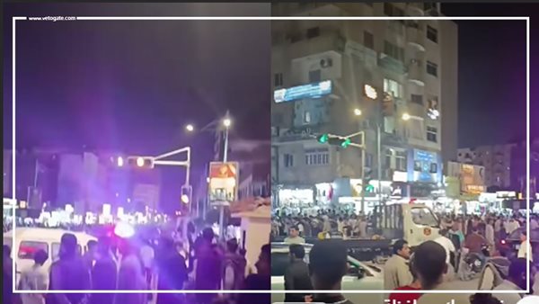 لقطات جديدة لحادث دهس سيارة مياه لعدد من السيارات بشارع الإسكندرية في مطروح (فيديو)
