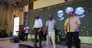 فريق بلاك تيما يختتم فعالياته فى المتحف المصرى الكبير
