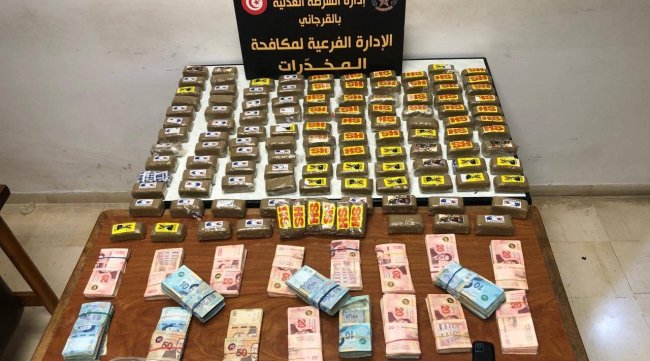 تونس : حجز أكثر من 36 كغ من المخدرات خلال 10 أيام