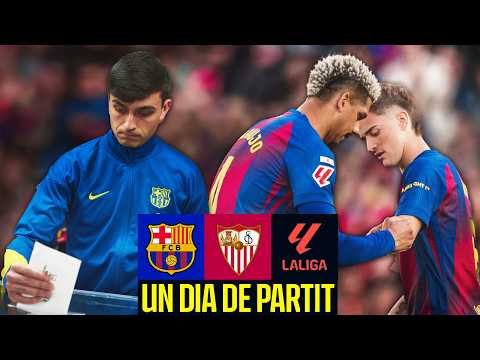 FC BARCELONA 5 vs 2 SEVILLA FC | GOALS, GAVI’S RETURN & ELECTION DAY 🗳️🔥 | Un Dia De Partit 🔵🔴