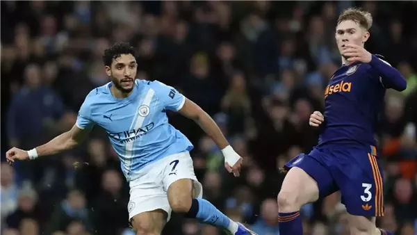 ربما يكون له تداعيات، تقييم مقلق لـ عمر مرموش بمباراة مانشستر سيتي ونيوكاسل