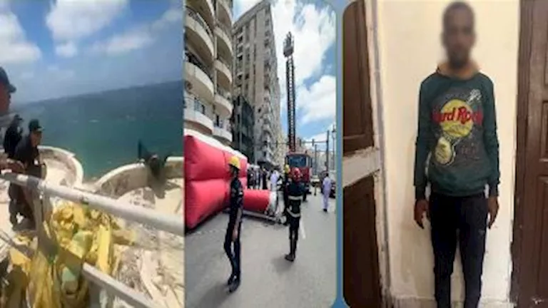لحظات حبست الأنفاس.. فيديو مؤثر بالإسكندرية ينتهي بعملية إنقاذ ناجحة