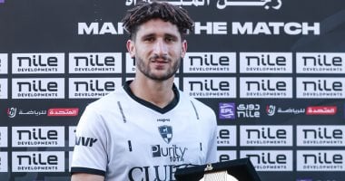 إبراهيم البهنسى يحصد جائزة أفضل لاعب فى مباراة بتروجت ووادى دجلة