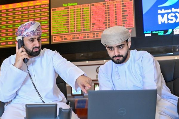 مؤشر بورصة مسقط يغلق مرتفعًا بنسبة 1.09 بالمائة
