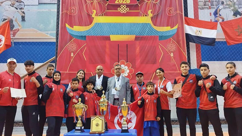 بطولة إفريقيا للووشو كونغ فو: تونس تنهي مشاركتها بـ22 ميدالية