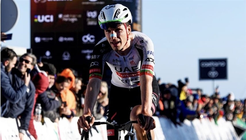 "الإمارات للدراجات" ثالثاً بالمرحلة الثانية لسباق" فولتا الغارف" بالبرتغال