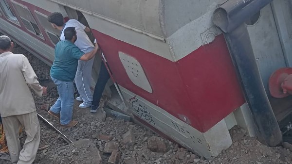 صحة الغربية :خروج كل مصابي حادث قطار محلة روح من مستشفي طنطا العام