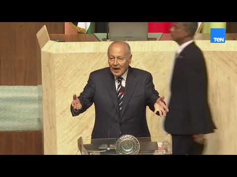 وداع مؤثر لأبو الغيط وحسام زكي بجامعة الدول العربية