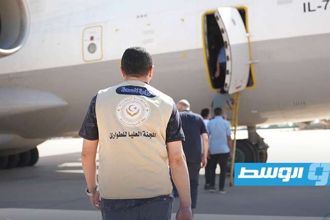 تسيير قوافل طبية للمناطق المتضررة من السيول في غات وتهالا