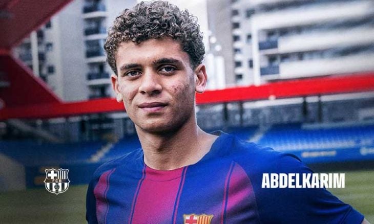 برشلونة يفعّل بند شراء المهاجم المصري حمزة عبد الكريم