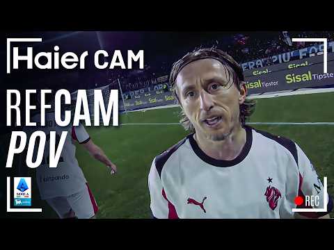 HAIER CAM | REF CAM POV: You Are The Referee in Pisa-Milan